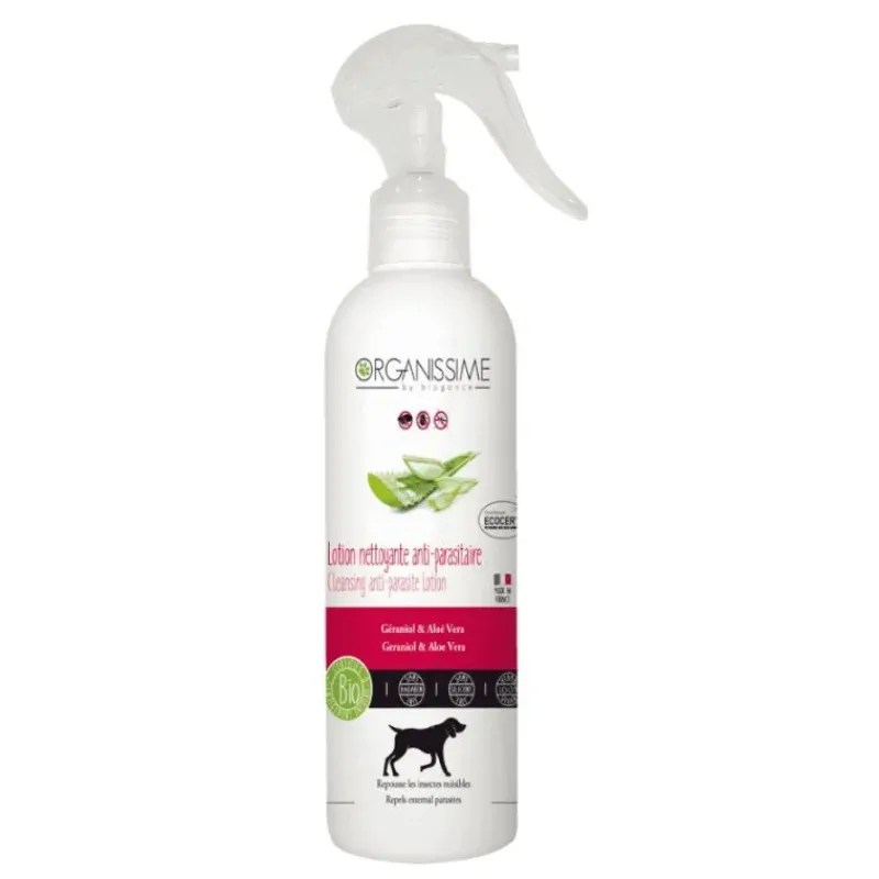 Biogance Antiparasitaires Pour Chien^Organissime Lotion Nettoyante Antiparasitaire sans Rinçage Chien