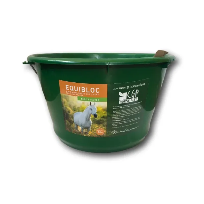 CGP Horse Feed Pierres À Sel|Cmv Loisir^Equibloc Bloc à Lécher CMV Cheval