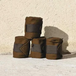 Cheval Energy - Les Equipements Bandes, Cotons^Cheval Energy Bande de Repos (set de 4) - Chocolat