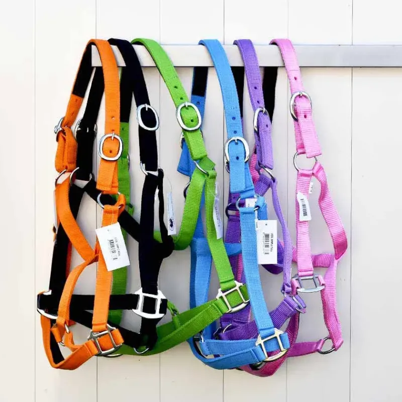 Cheval Energy - Les Equipements Autres Licols^Cheval Energy Licol en Nylon - Rouge