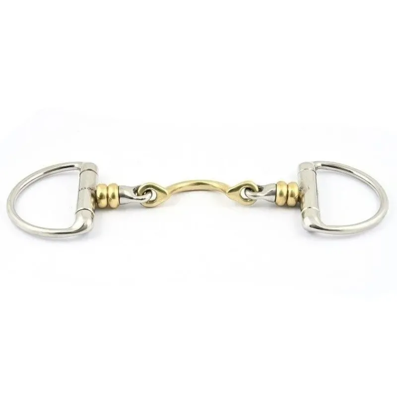 Jump'In Mors Double Brisure|Mors À Olives^Mors à Olives à Rouleaux Double Brisure avec Passage de Langue