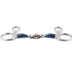 Jump'In Mors Double Brisure|Mors Baucher^Mors Baucher Blue Steel Double Brisure