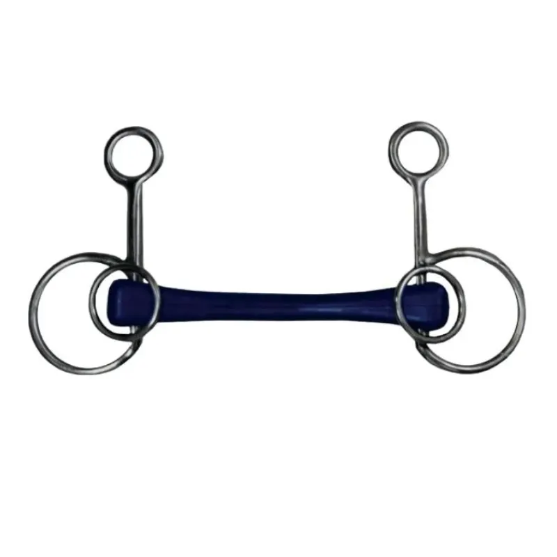 Jump'In Mors Baucher|Mors Caoutchouc, Mors Cuir^Mors Baucher Caoutchouc