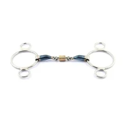 Jump'In Mors Cuivre|Mors Pessoa, Mors Pelham^Mors Pessoa Blue Steel avec Anneaux en Cuivre