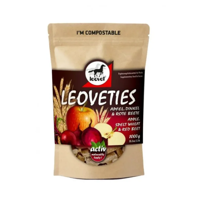Leovet Friandises^ies Pomme & Betterave Friandise Cheval