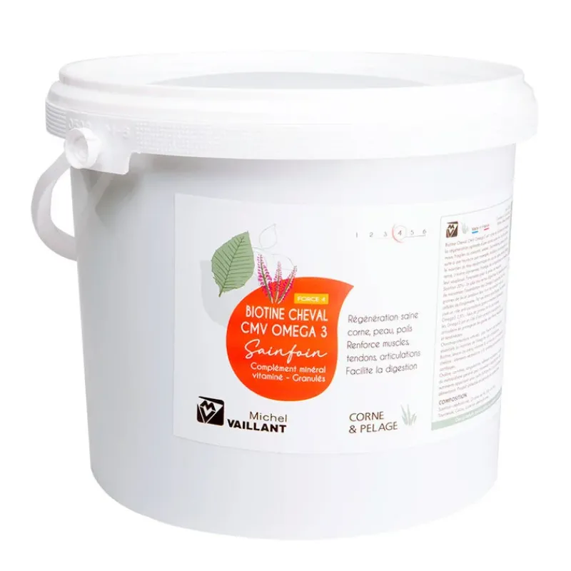 Michel Vaillant Injections|Cmv Sénior^Biotine Cheval CMV Oméga 3