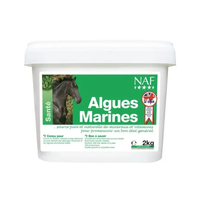 NAF Equine Etat Général|Autres Plantes Pures^NAF Algues Marines pour Chevaux