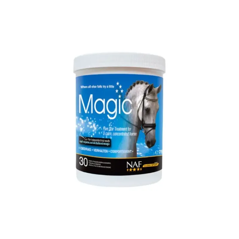 NAF Equine Calmant Cheval Stressé|Stress Concours^NAF Magic 5 Star