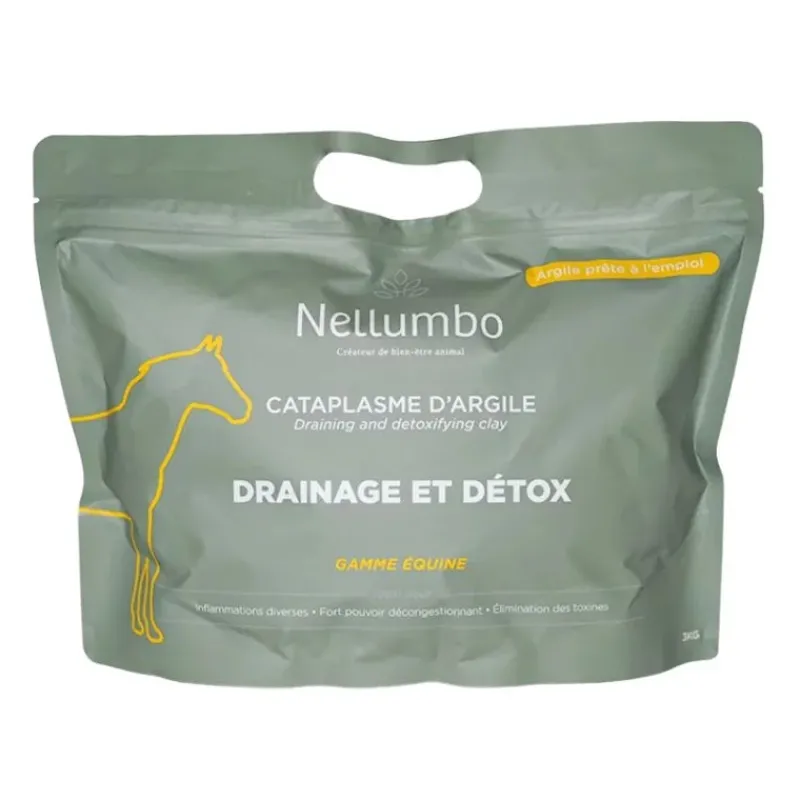 Nellumbo Argiles^Cataplasme d'Argile Drainage & Détox