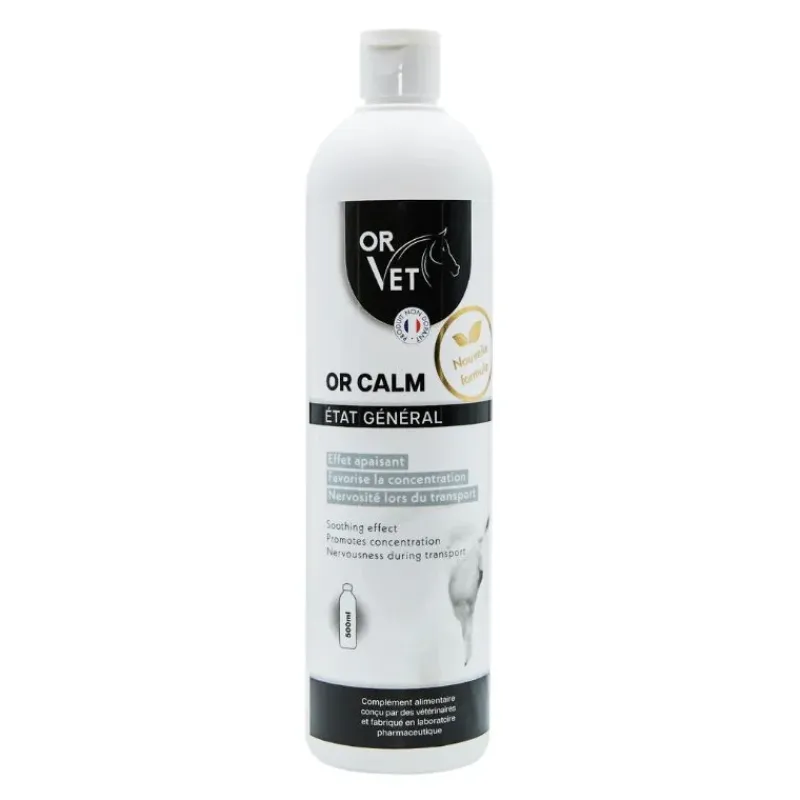 Or Vet Anti-Stress, Chaleurs Jument|Calmant Cheval Stressé^Or Calm Stress Cheval