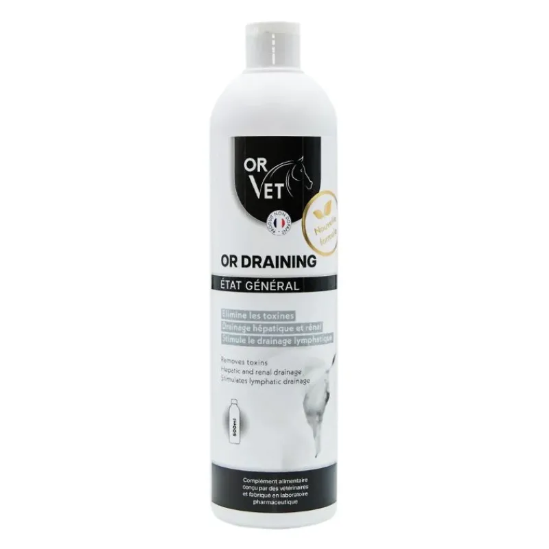 Or Vet Drainage|Drainage Lymphatique^Or Draining Drainage Cheval