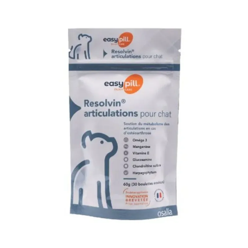 Osalia Compléments Alimentaires Pour Chat|Compléments Alimentaires Pour Chien^Easypill Resolvin Articulations