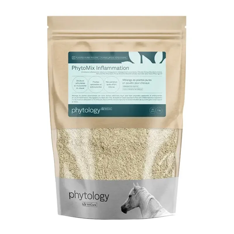 Phytology VetCare Arthrose, Fourbure|Mélanges Harpago^PhytoMix Inflammation