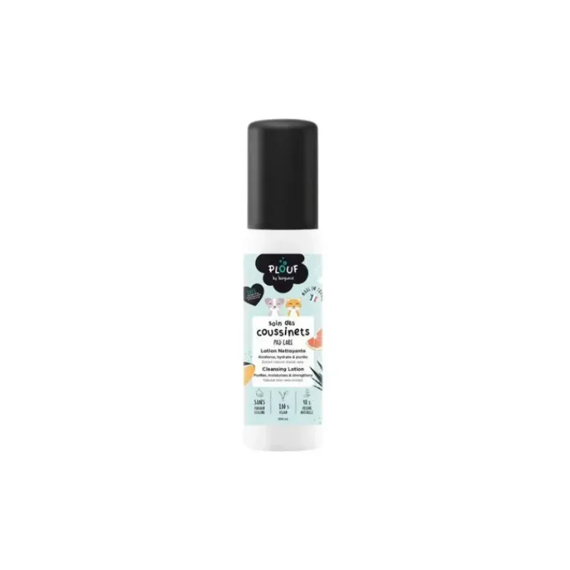 Plouf Soins Pour Chat|Soins Pour Chien^Lotion Soin des Coussinets Chien et Chat
